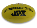 Yellow pu Material Aussie Rules Football