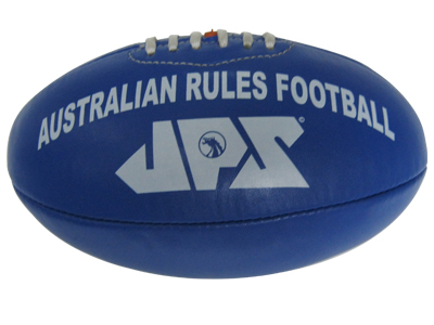 Blue PU Meterial Aussie Rules Football