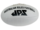 White PU Material Aussie Rules Football