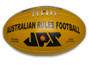 Yellow Leather Aussie Rules Footballs