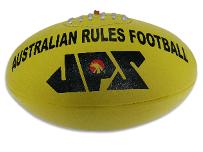 Yellow PU Meterial Aussie Rules Football